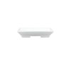 PIATTO PIANO QUADR.4 POSTI cm. 15,6 X 2,8 - immagine 2