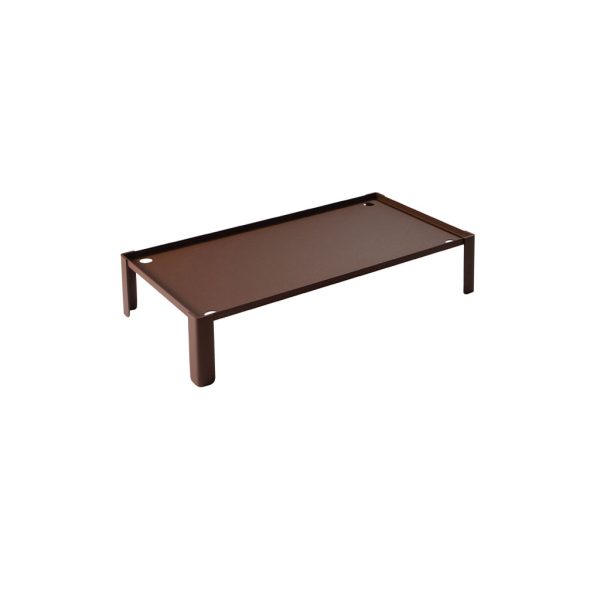 ALZATA STAND DOMINO cm.20X60X9H CORTEN