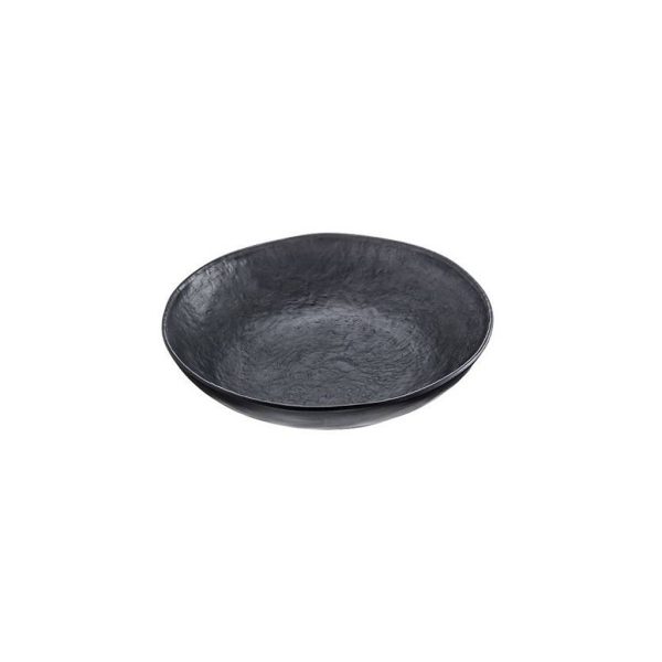PIATTO STONE cm.40 MELAMINA NERO