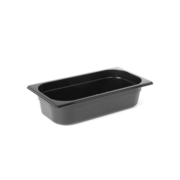 BACINELLA GASTRONORM 1/4 H.065 MM PC NERO