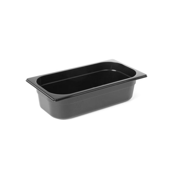 BACINELLA GASTRONORM 1/4 H.100 MM PC NERO