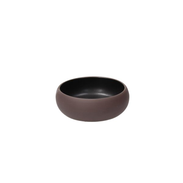 BOWL CM.11,5X4,5H CL.28 MOCA-NERO ELIPSE