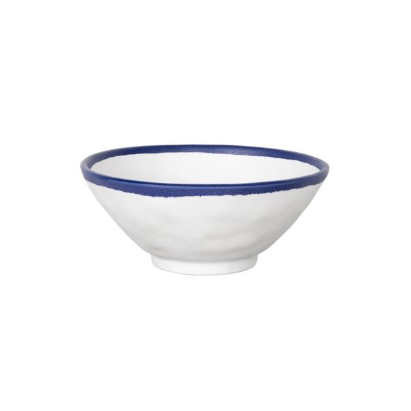 BOWL CM.14,3X5,8-CL.40 MELAMINA BIANCO-BLU