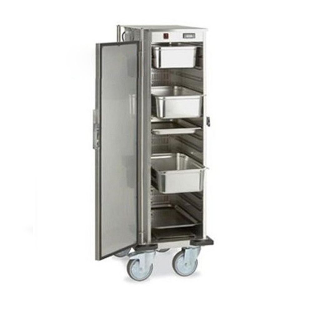 CARRELLO TERMICO ARMADIO GN 1/1 C16 CM.51x67x165H INOX