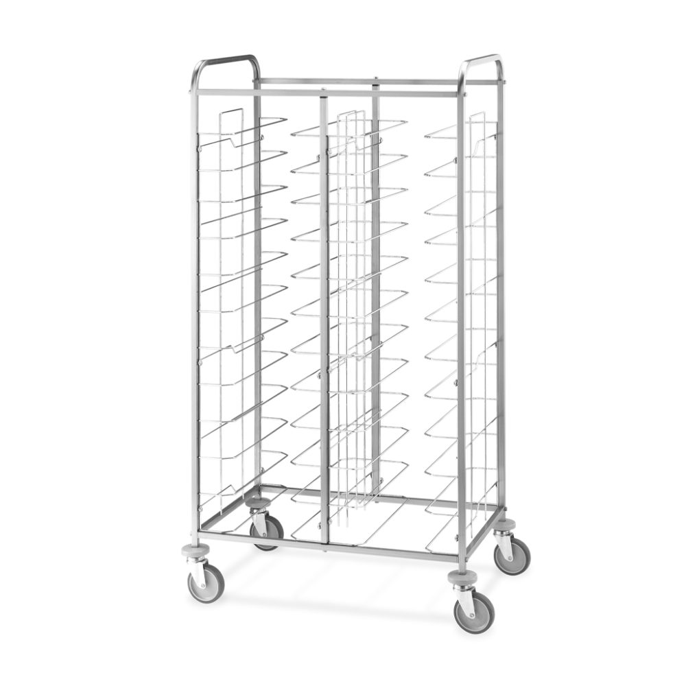 CARRELLO VASSOI UNIVERSALE P36 CM.138X60X183H INOX