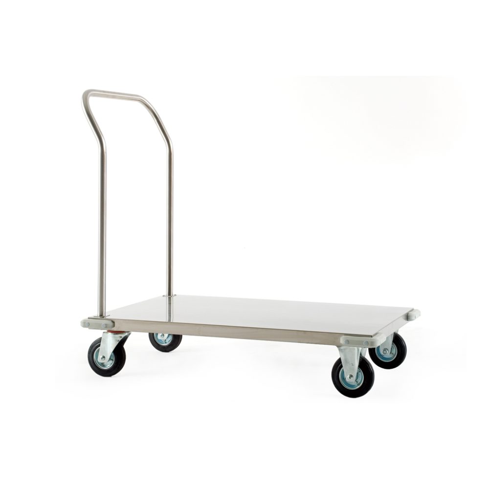 CARRELLO MAGAZZINO CM.57×97 KG.200 INOX