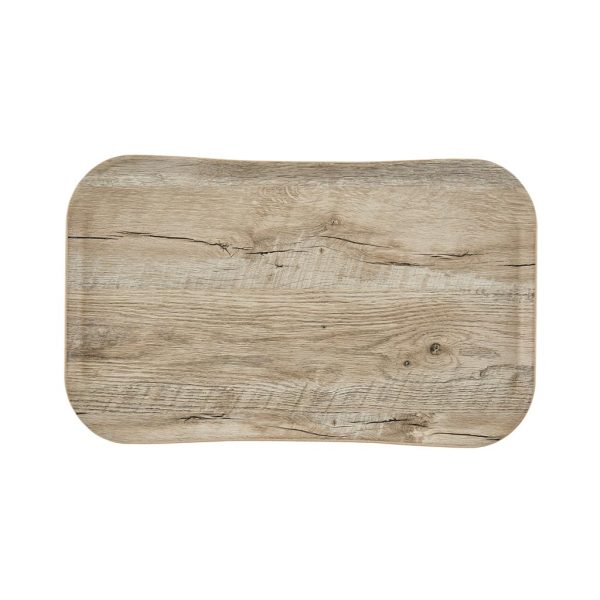 VASSOIO POLY GN 1/1 CM.53X32,5 LIGHT OAK