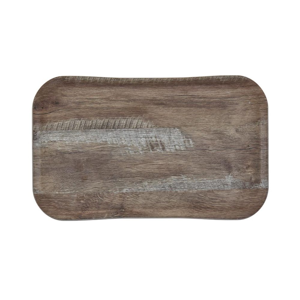 VASSOIO POLY GN 1/1 CM.53X32,5 DARK OAK