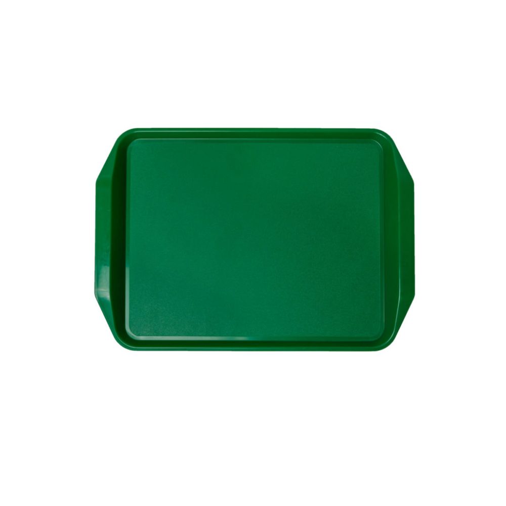 VASSOIO FAST FOOD MANIGLIE CM.44X31 VERDE