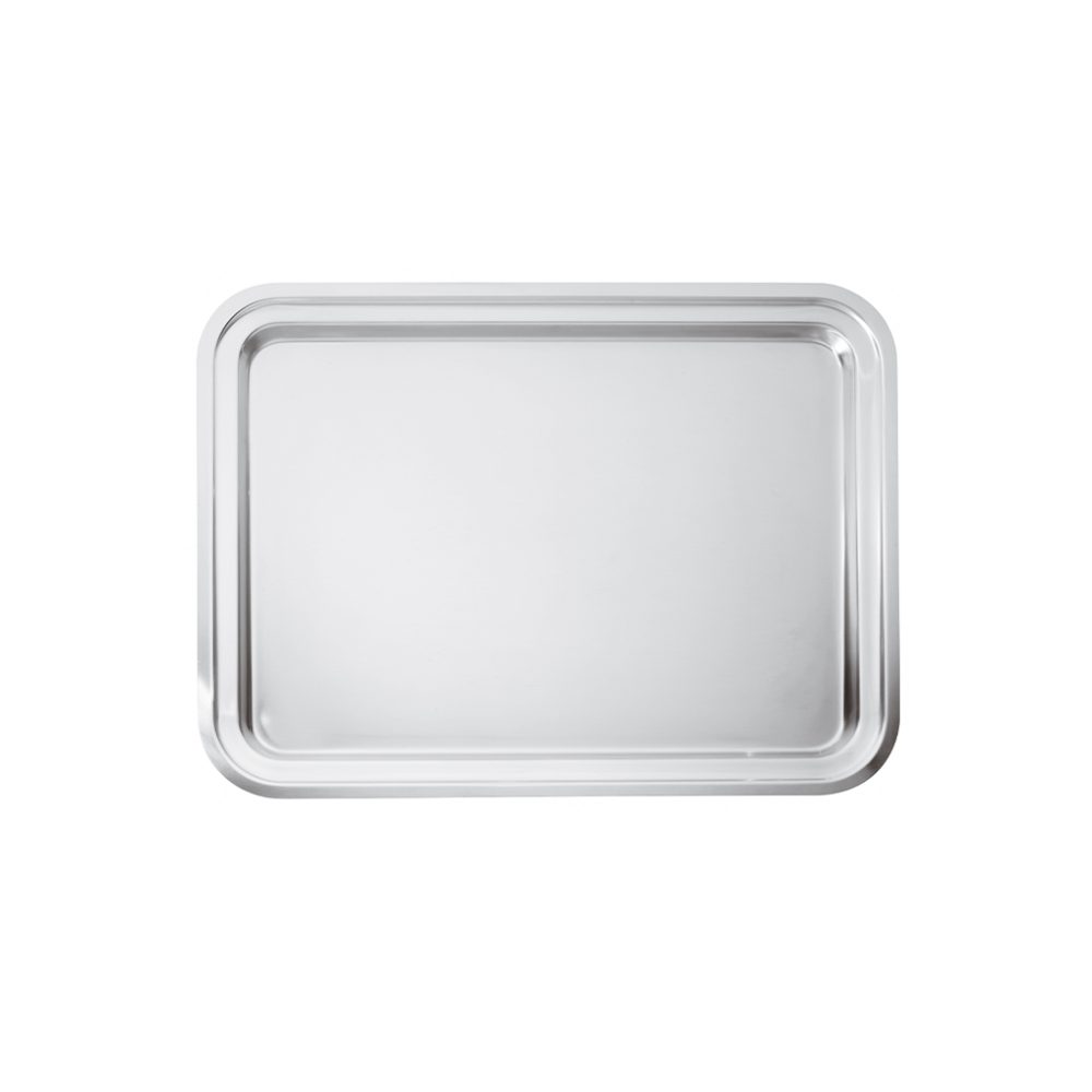 VASSOIO RETTANGOLARE CM.35X30 INOX