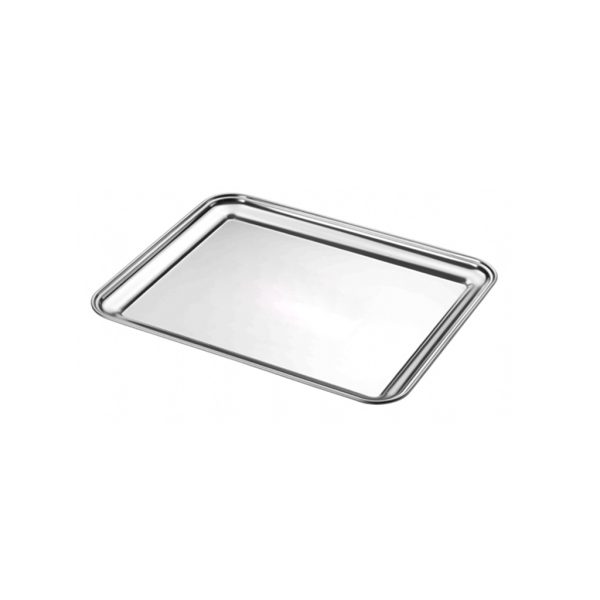 VASSOIO RETTANGOLARE ECO CM.40X33 INOX