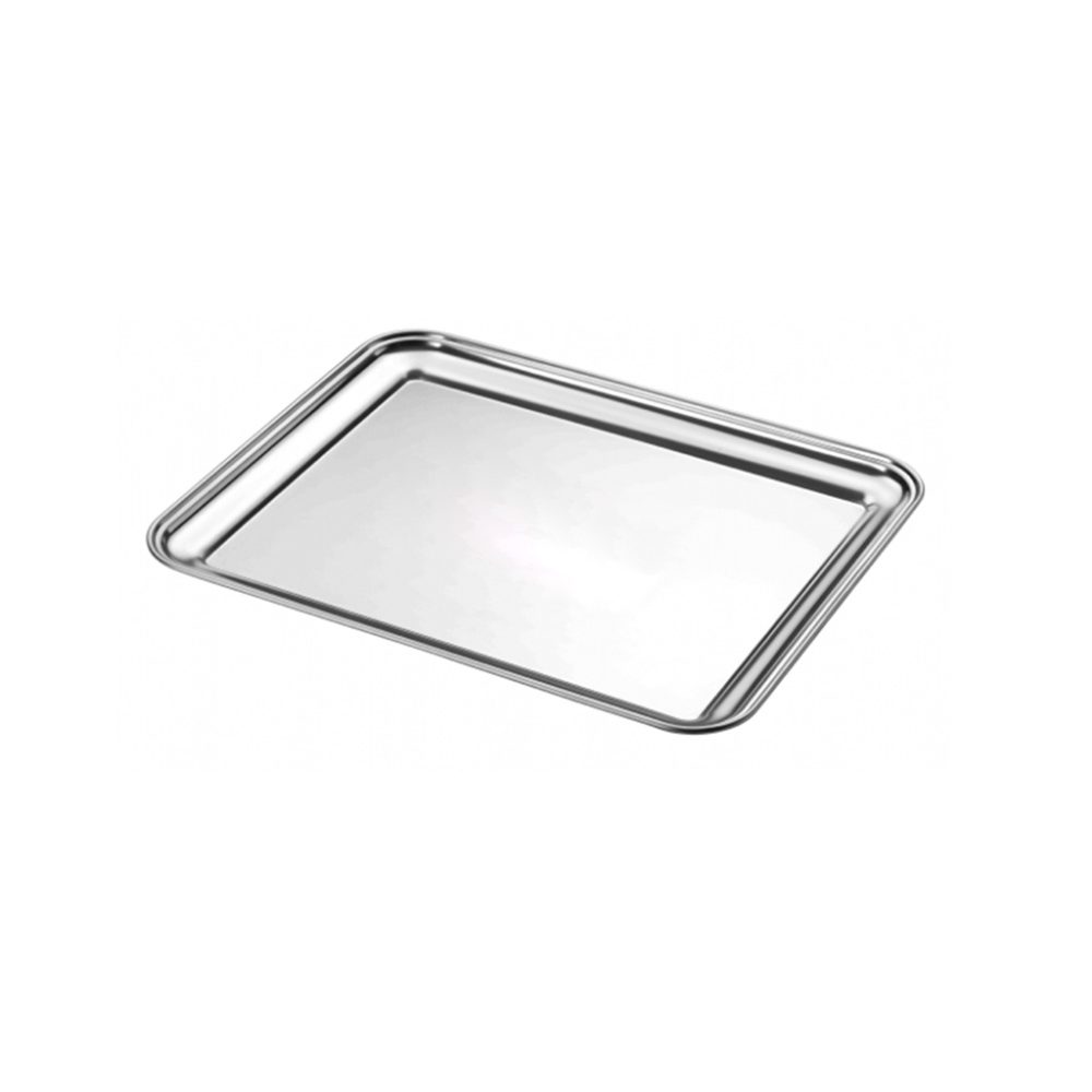 VASSOIO RETTANGOLARE ECO CM.45X35 INOX