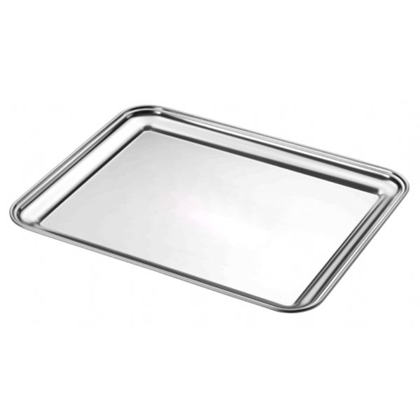 VASSOIO RETTANGOLARE ECO CM.60X40 INOX