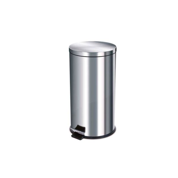 GETTACARTE C/PEDALE LT.20 CM.30X45H INOX