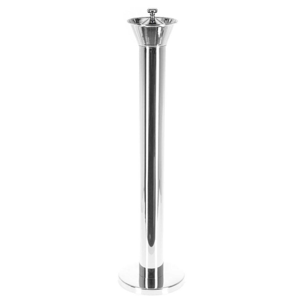 POSACENERE COLONNA CONICO CM.104H INOX