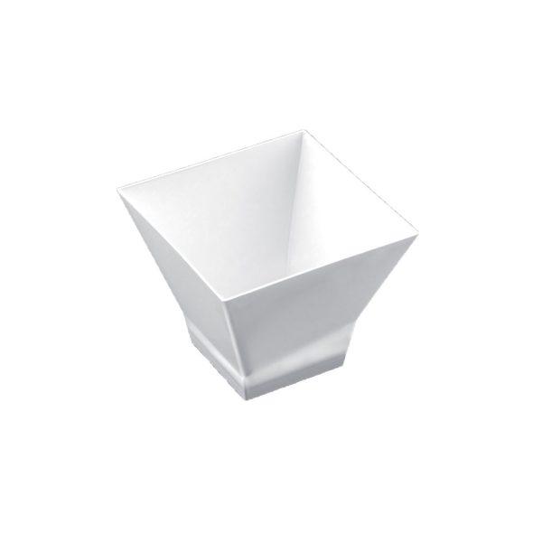 CONF.25 PZ COPPETTA PAGODA CM.6X6-CL.9 BIANCO