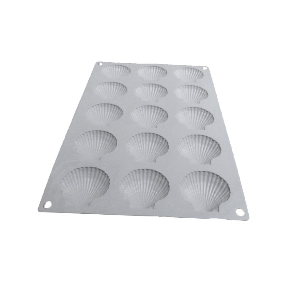 CAPESANTE 15 IMPRONTE CM.30X20 CM.5X5-ML.14 SILICONE