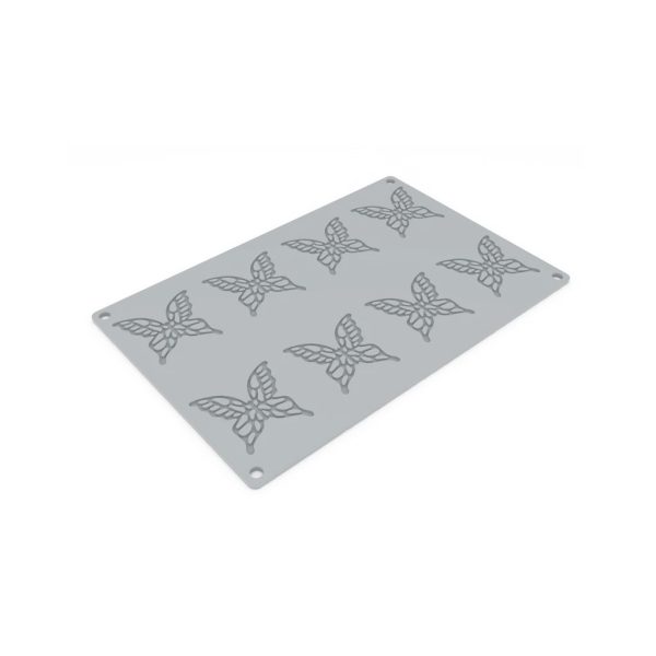 FARFALLE 8 IMPRONTE CM.30×20 CM.6X5,8-ML.2 SILICONE