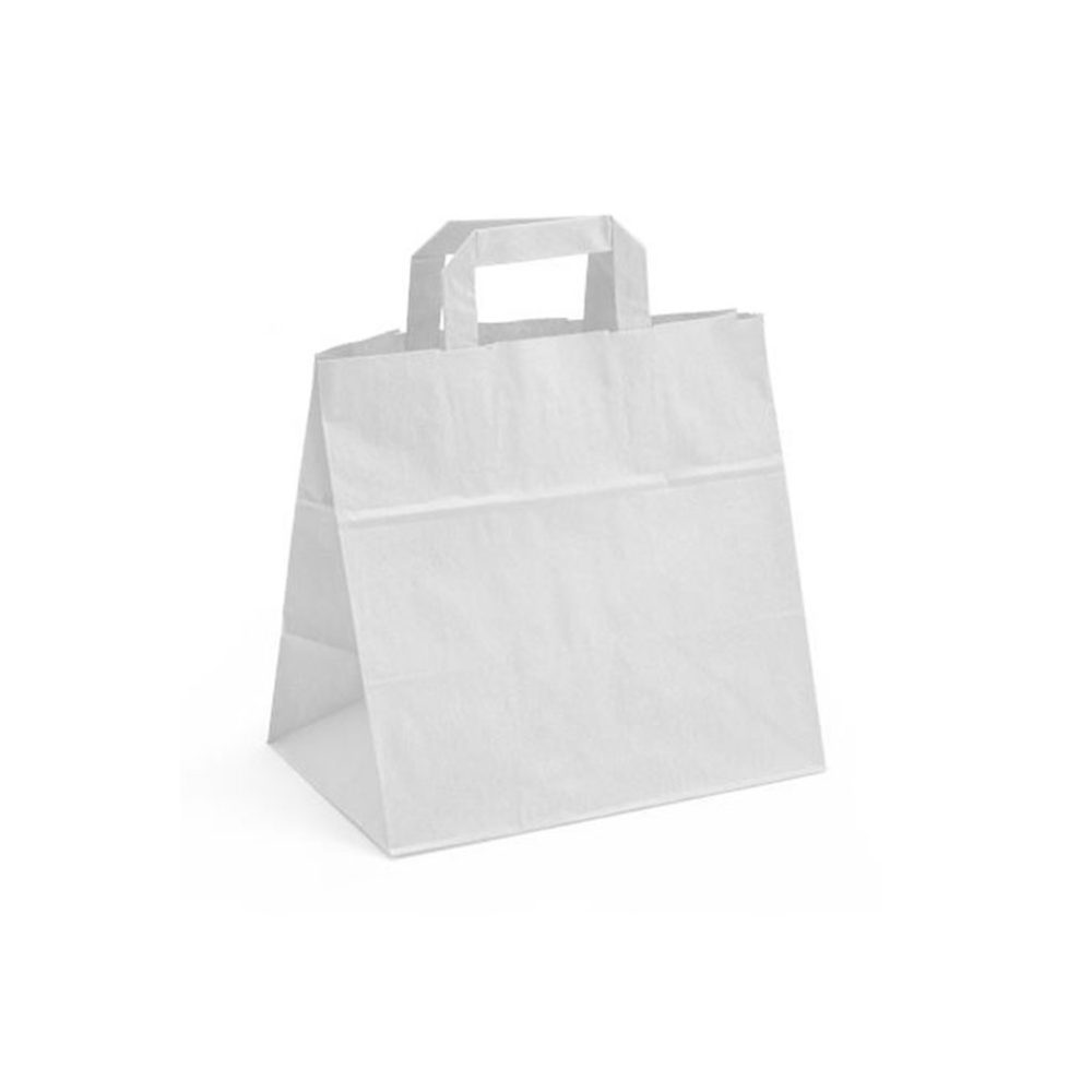 CT.250 PZ SHOPPER CM.32X21,5X35H CARTA BIANCO