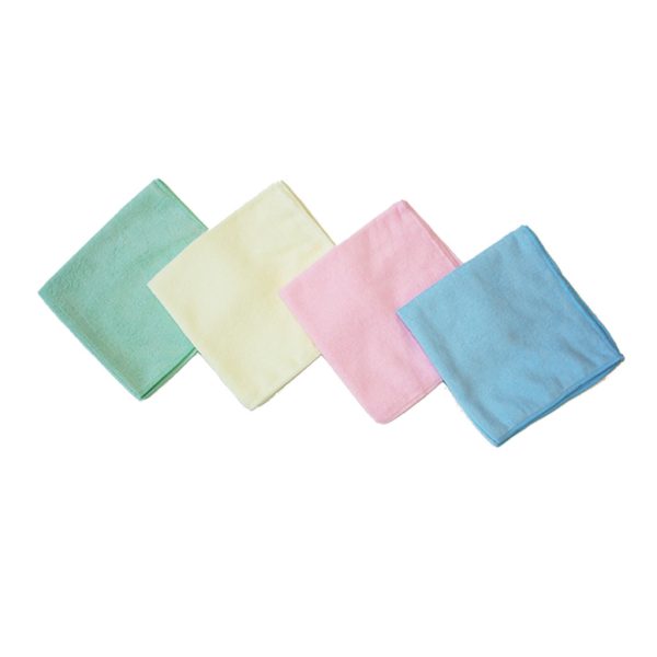 KIT 4 MICROFIBRE CM.40X40 200GR COLORI ASSORTITI