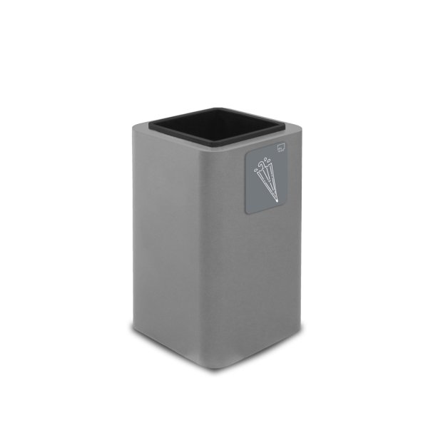PORTAOMBRELLI GRIGIO CM.38X38H65